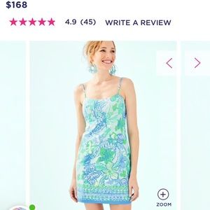Lily Pulitzer blue dress